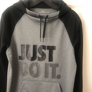 Nike Just Do It Logo Hooded Therma-Fit